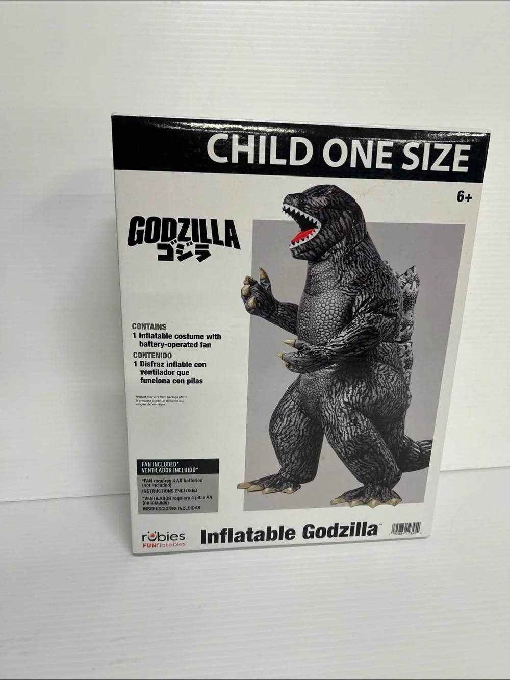 Godzilla Inflatable Costume for Kids - Standard One-Size